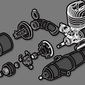 Engine & Air Filter & Pipeline Part