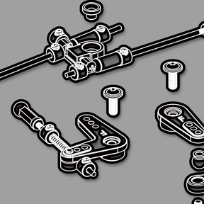 Throttle Linkage And Brake Adjustment Set