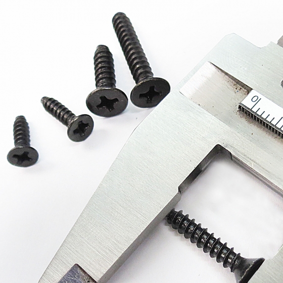 Flathead Phillips Screw-Thick