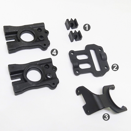 Central Diff. Base Plastic Component Pack